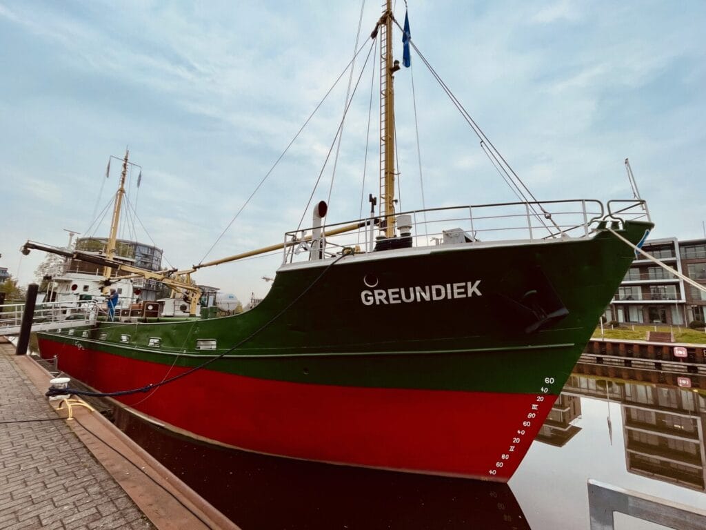 Museumsschiff Greundiek in Stade Versteck unter Deck