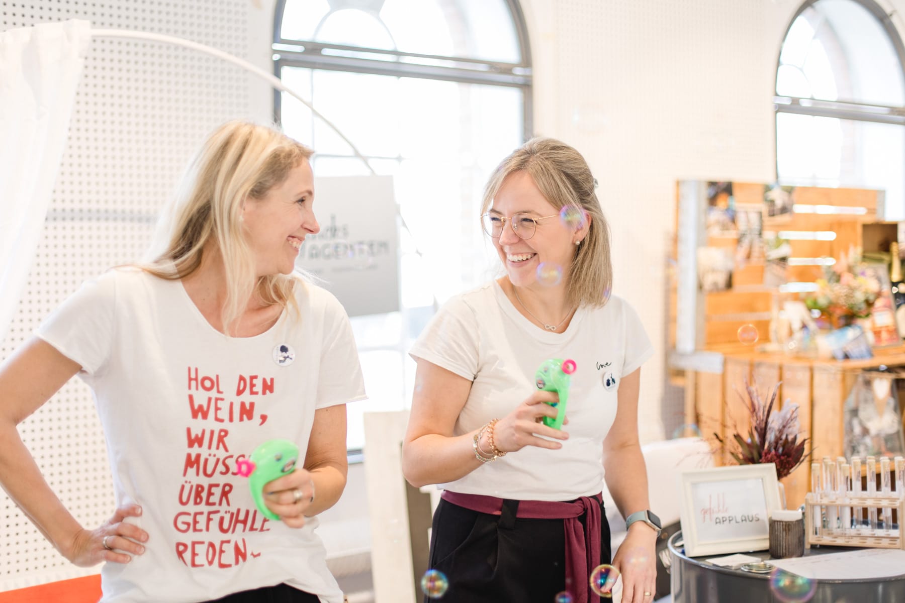 Die Agenten - Glücksagenten Das Rednerinnen Team der Glücksagenten