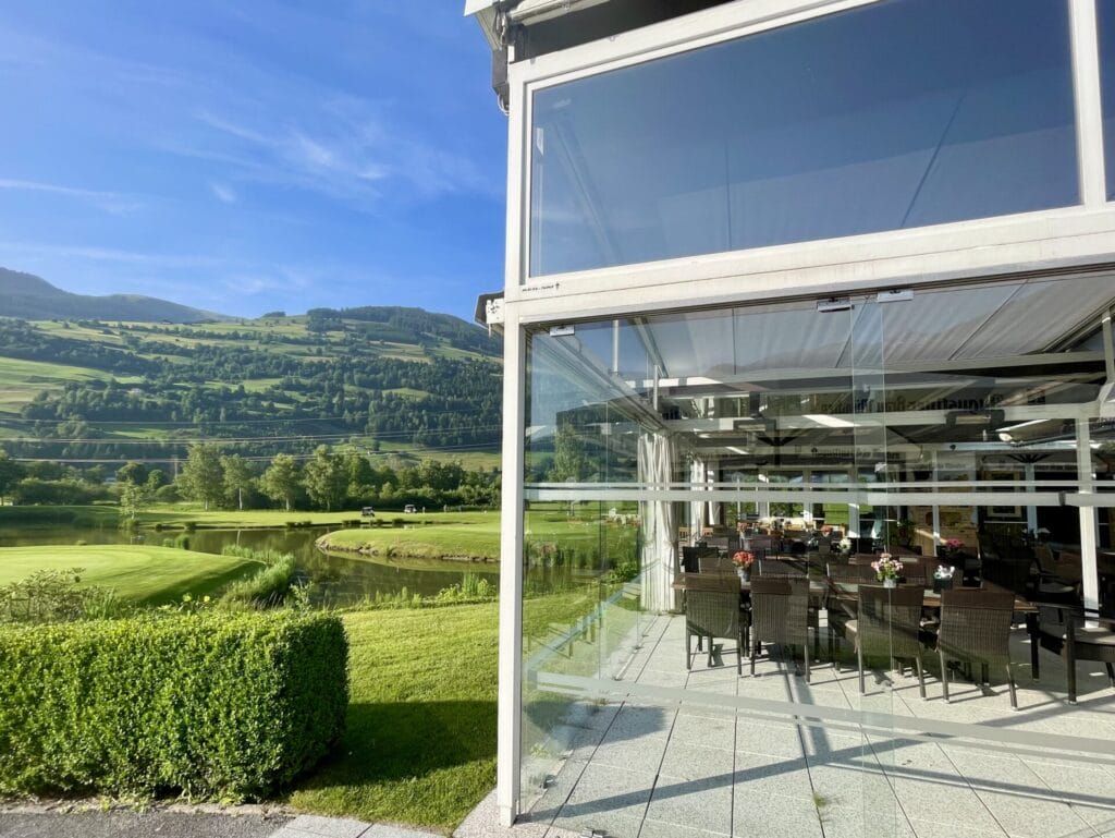 Einkehr Golfrestaurant in Mittersill auf dem Grün